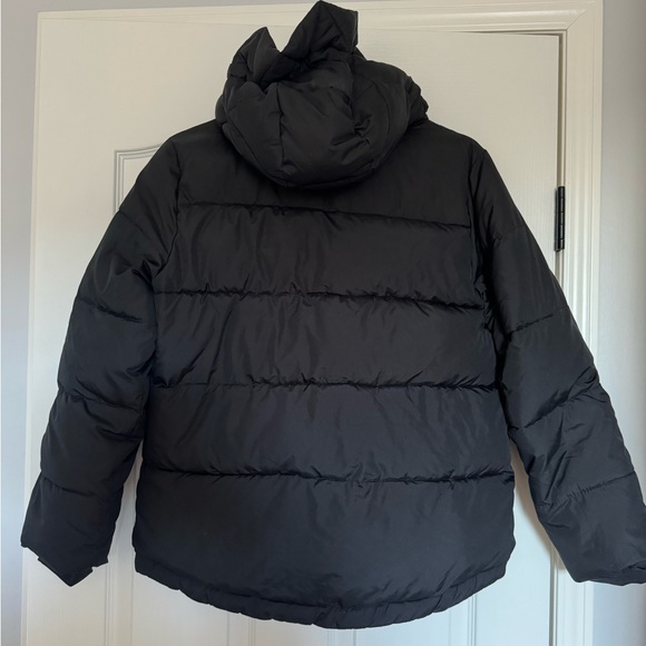Gap Upcycled Puffer Coat in Black size S - Picture 10 of 12